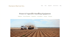 Desktop Screenshot of farmersharvestinc.com